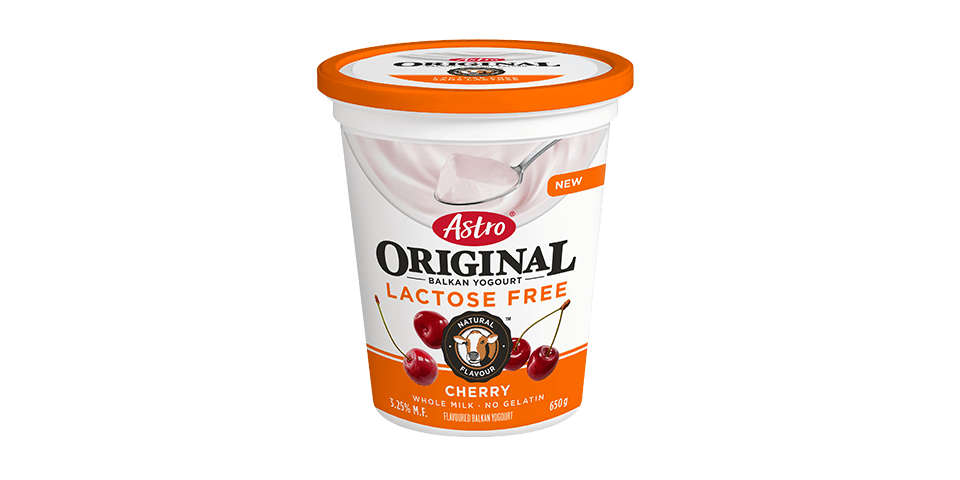 Astro Original Lactose Free Cherry 650 g