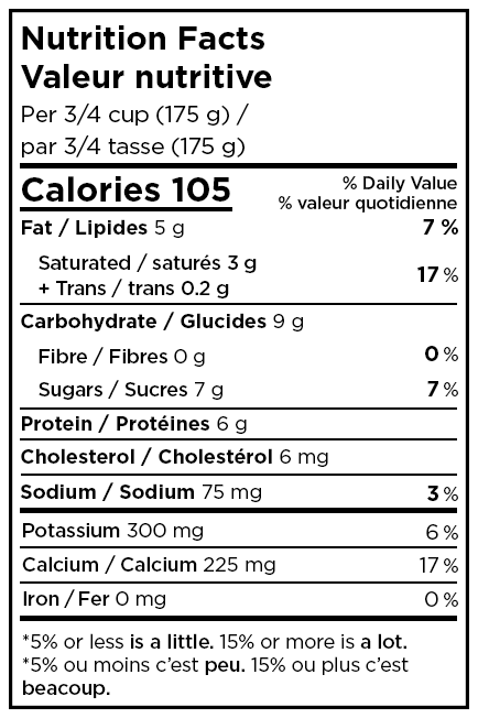 Nutrition Facts
