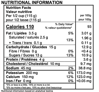 Nutrition Facts