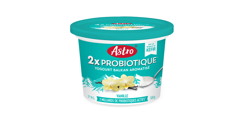 Kéfir probiotique Astro Original Vanille 500 g