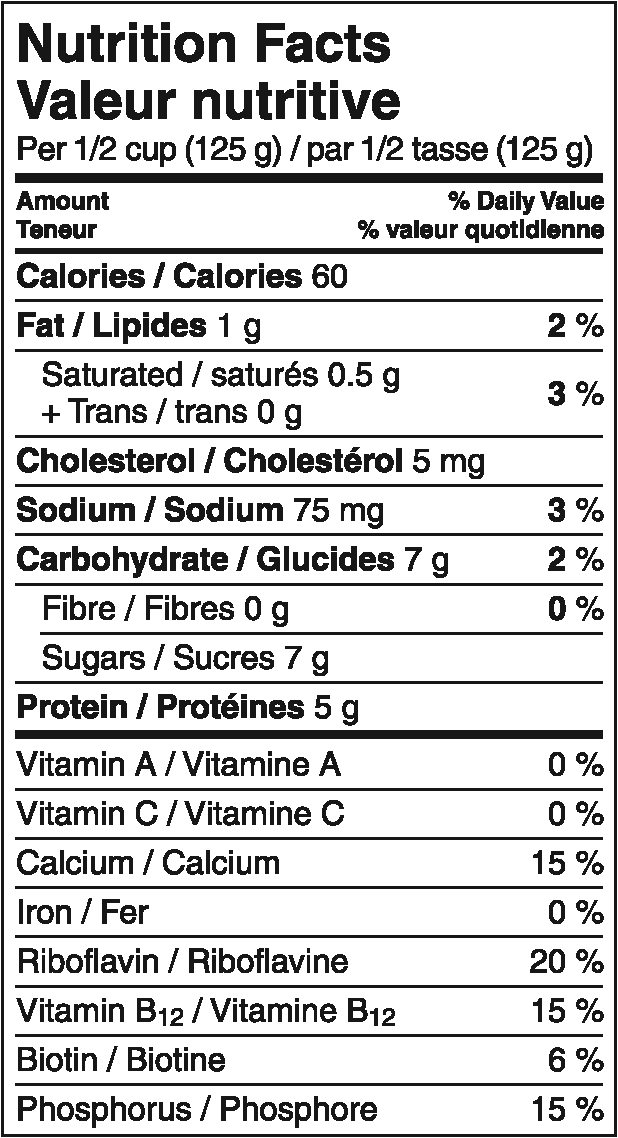 Nutrition Facts