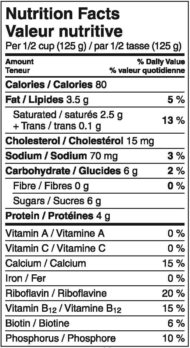 Nutrition Facts