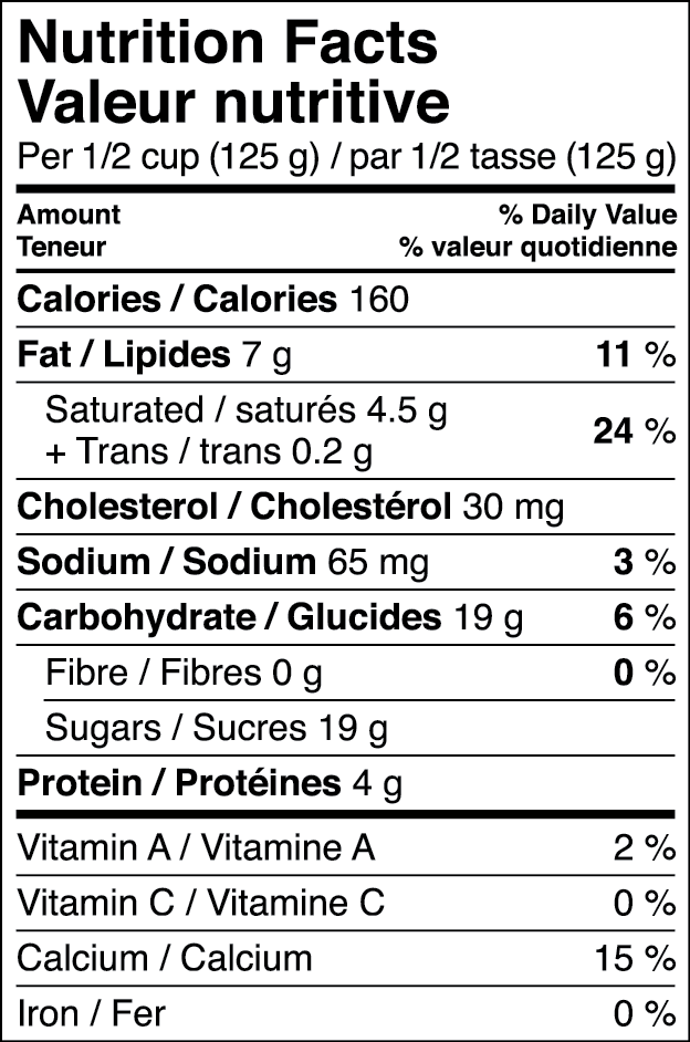 Nutrition Facts