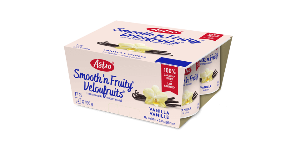 Astro® VelouFruits® Vanille 4 x 100 g