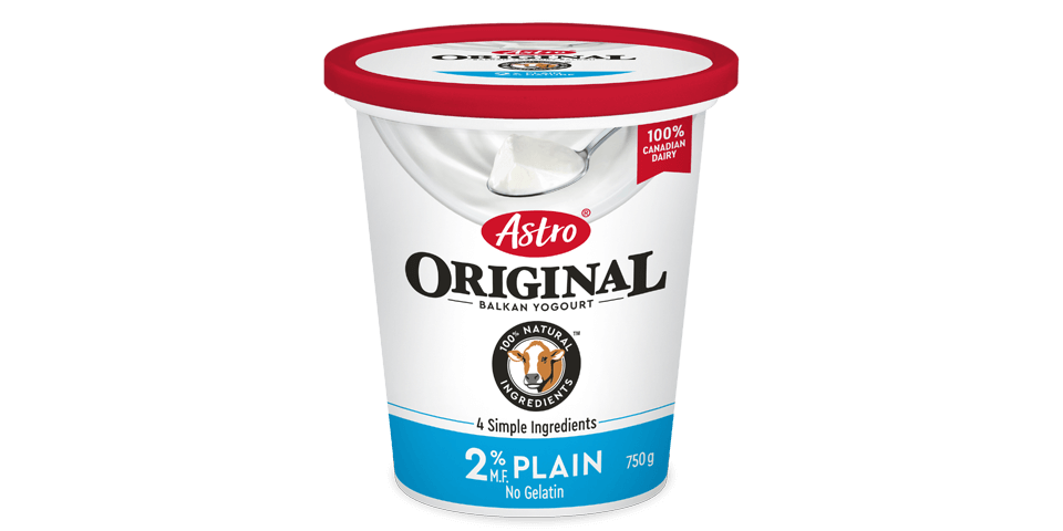 Astro Original Plain 2% 750g