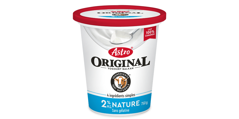 Astro Original Plain 2% 750g