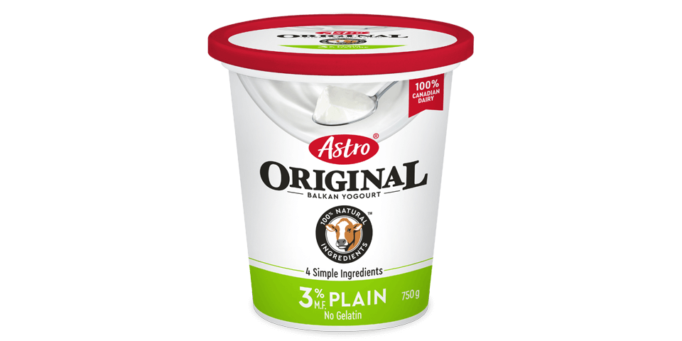 Astro Original Plain 3% 750g