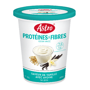 Astro® Protéines & Fibres Saveur de Vanille avec Avoine