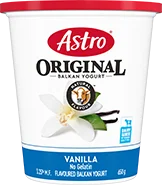 Astro Vanilla Yogurt tub