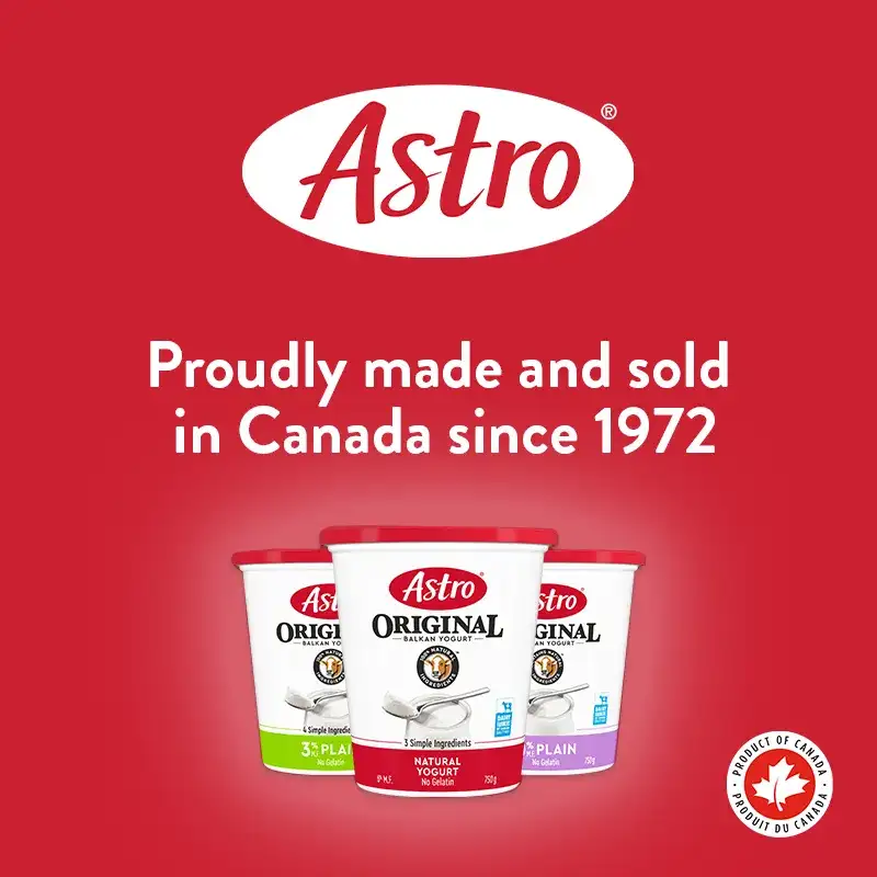 Proudly made and sold in Canada since 1972