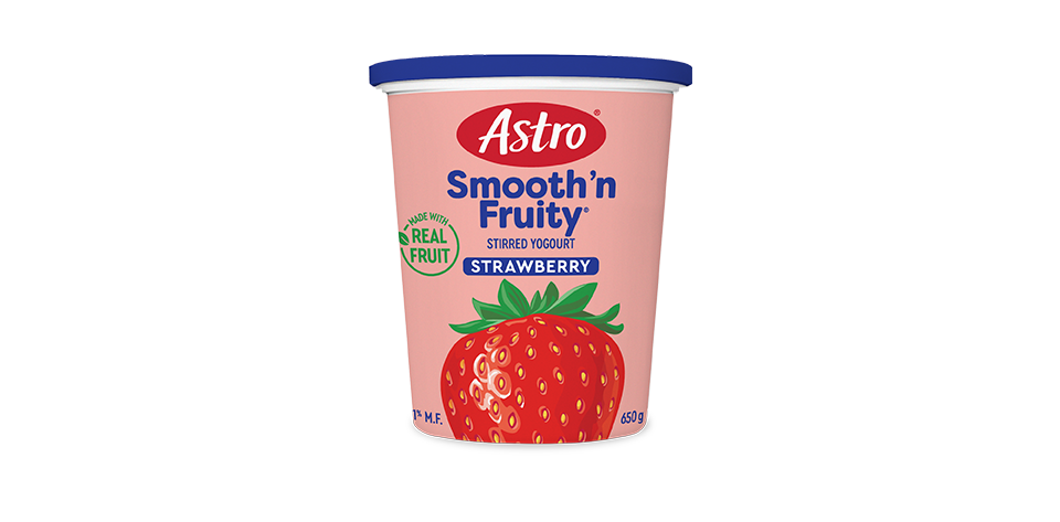 Astro® Smooth 'n Fruity® Strawberry 650 g – Astro